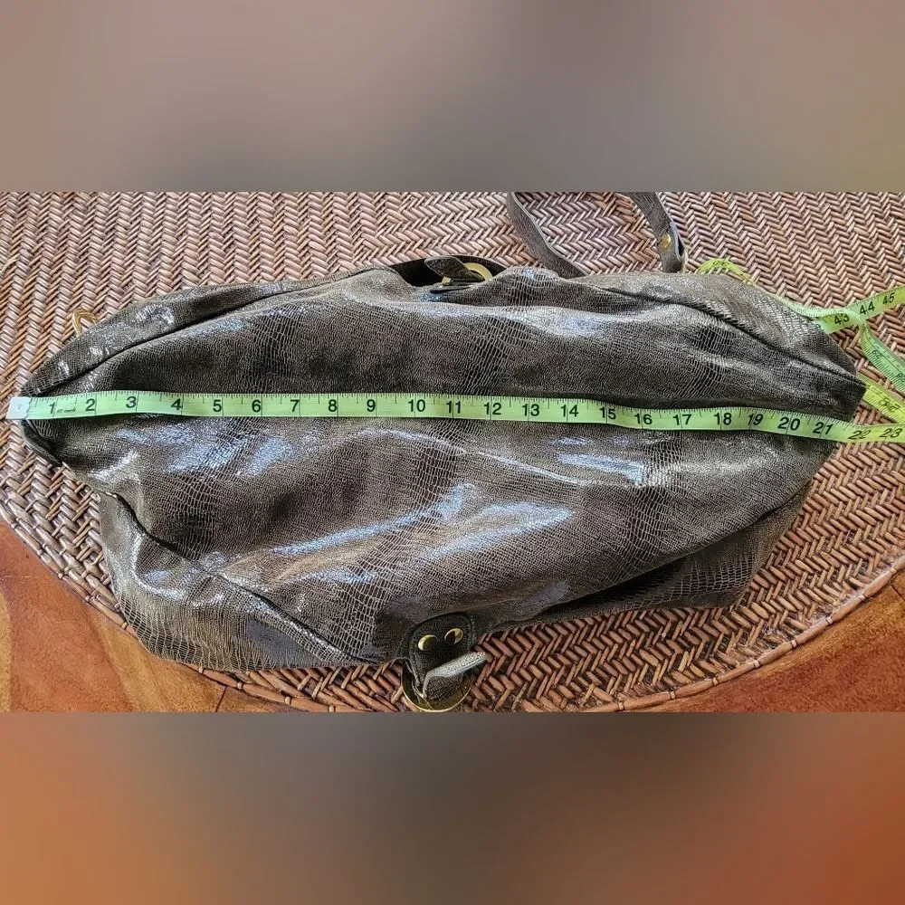 Helena de Natalio "Sofi"  leather hobo bag - Picture 10 of 11